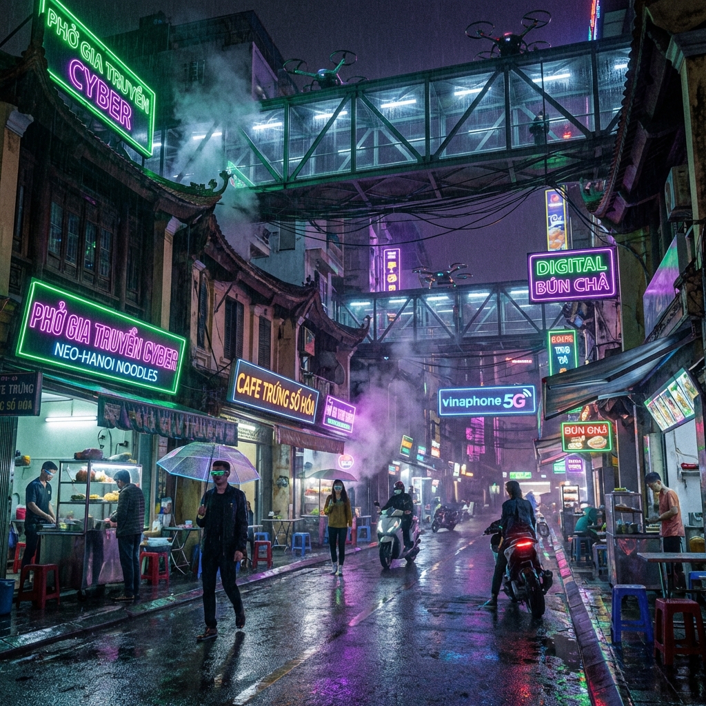 Cyberpunk Vietnam